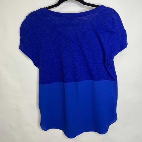 Express Royal Blue T Shirt Sz Medium - Picture 2 of 3